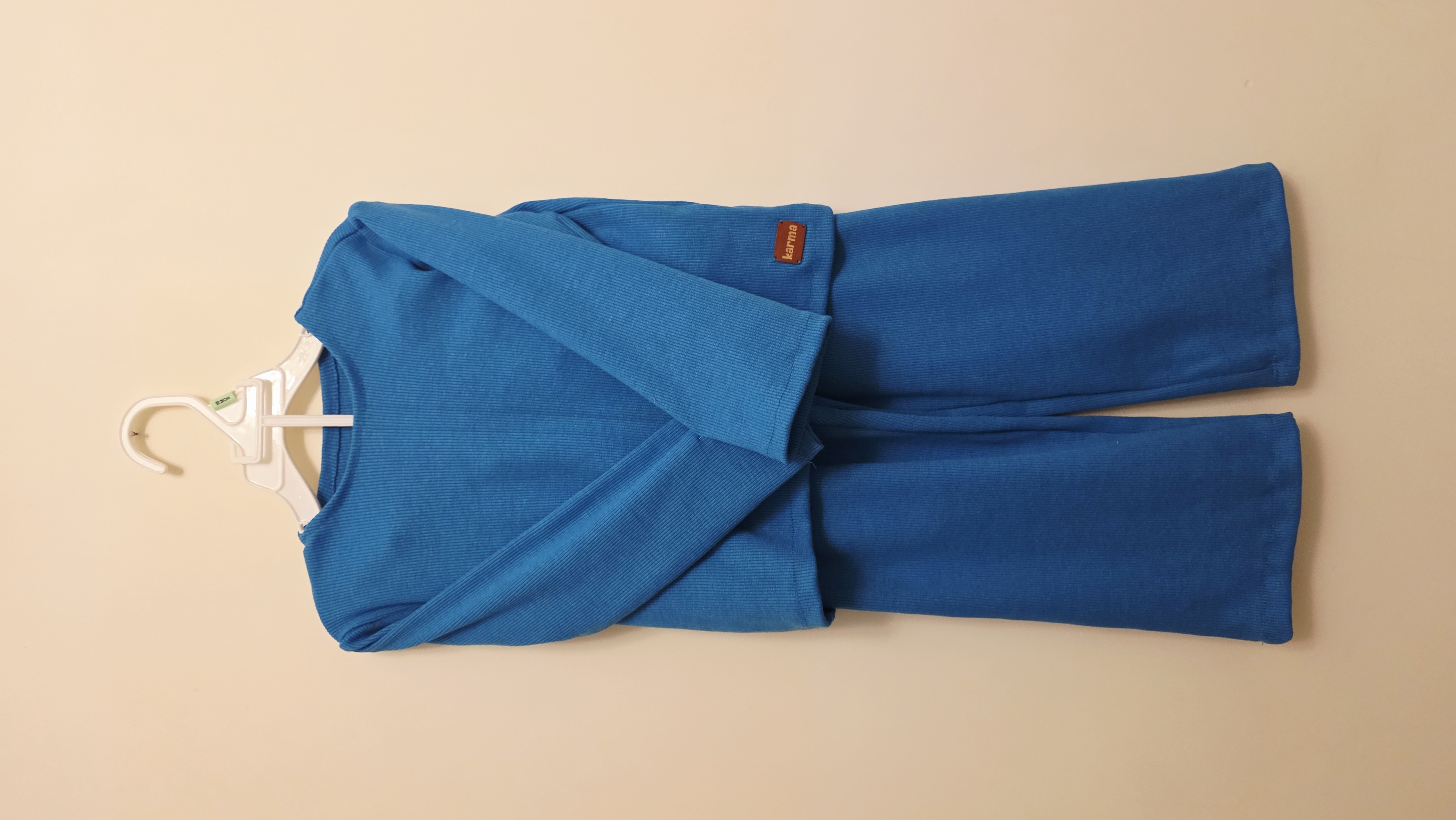 ست بلوز شلوار نخ پنبه دخترانه/پسرانه ۳ تا ۵ سال